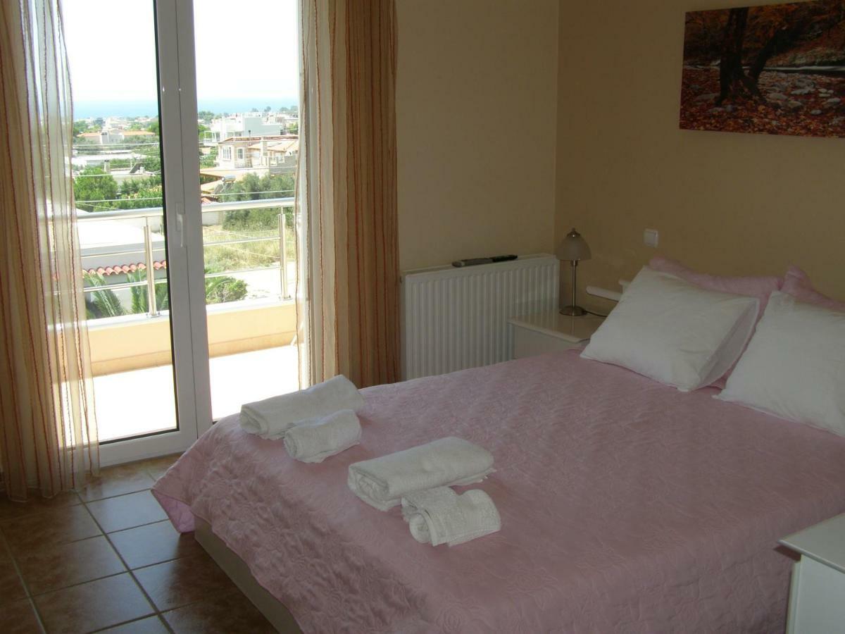 House,1000M From Beach Lagonisi Esterno foto